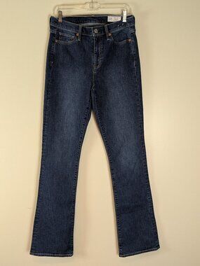 GAP Baby Boot Mid Rise Midrise Long Tall Jeans Pants Size 30/10T NWOT